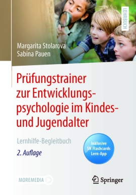 Cover Prüfungstrainer zur Entwicklungspsychologie